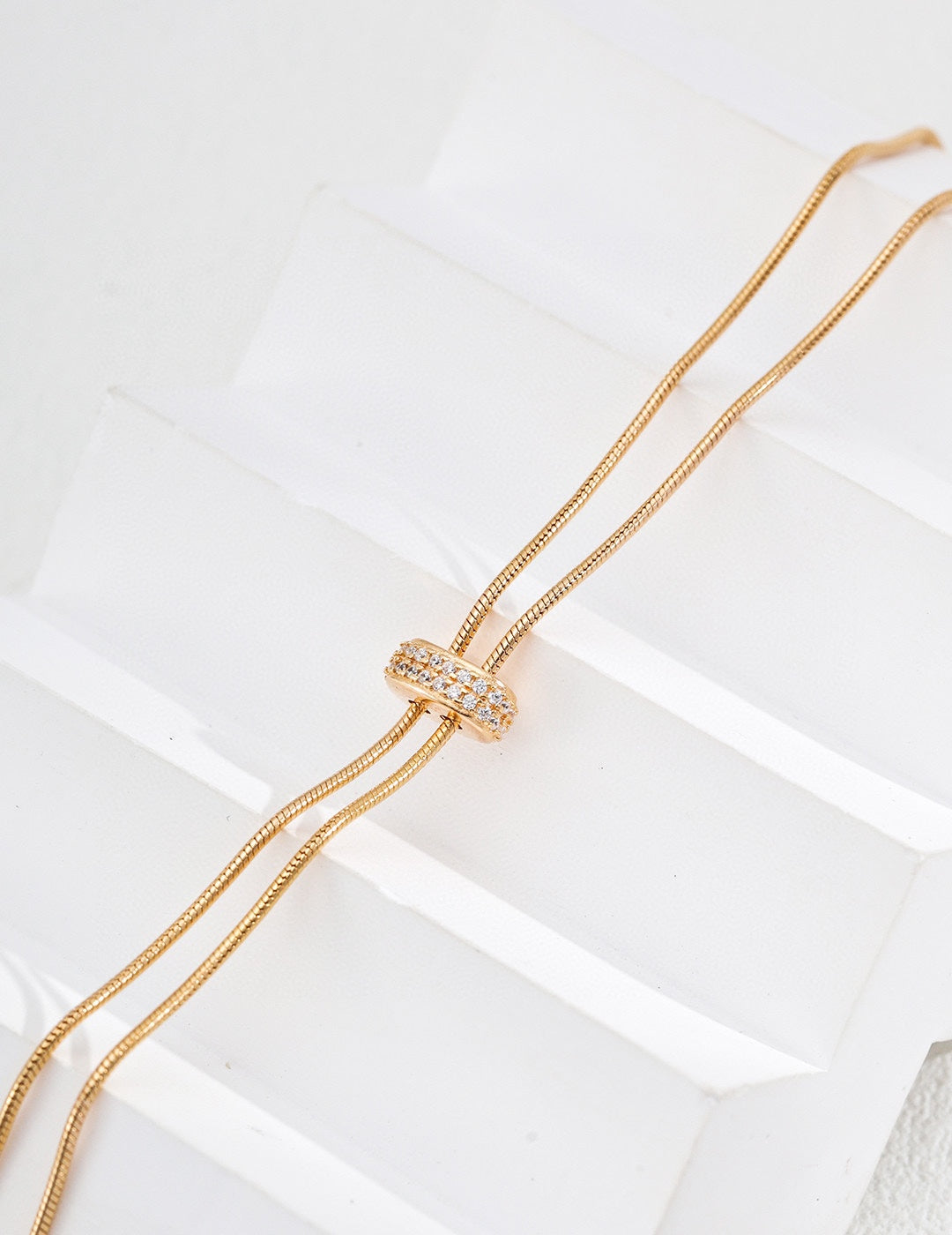 Retro Design Zircon Necklace(D0572)