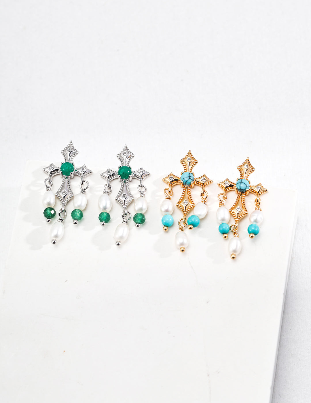 Retro Pearl Earrings（E01155）