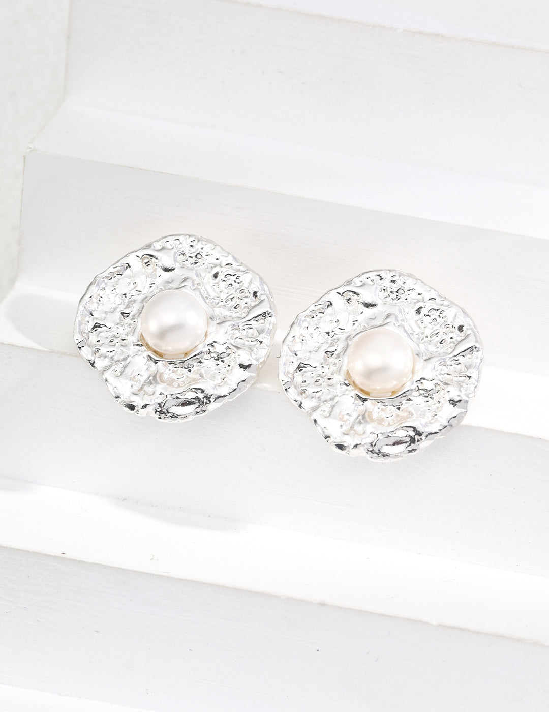 Vintage Natural Pearl Earrings（E01263）